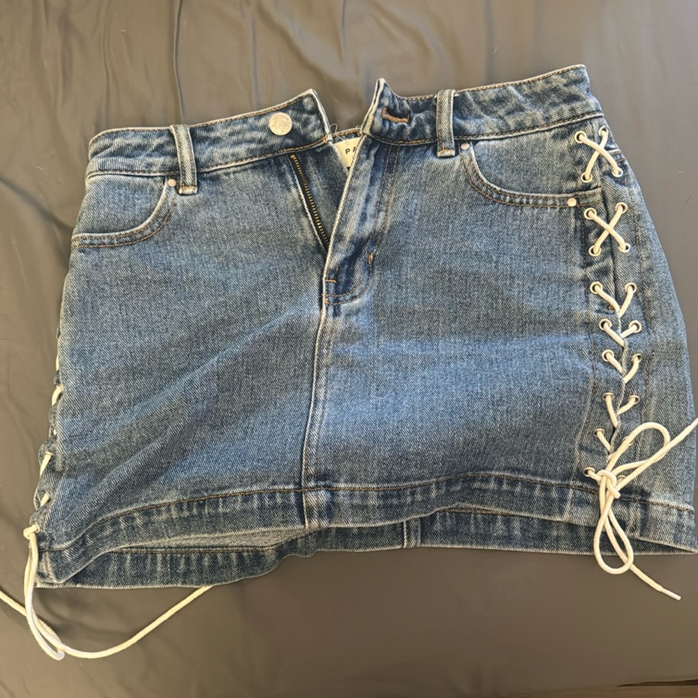 Jean skirt